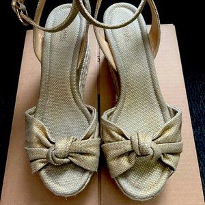 Michael Kors Wedge Sandals - Gold (10M)